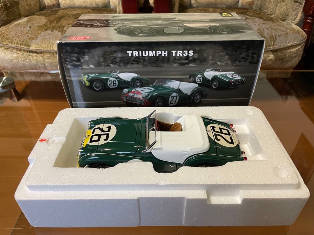 価格変更 1/18 京商 トライアンフTR3S レースモデル26号車