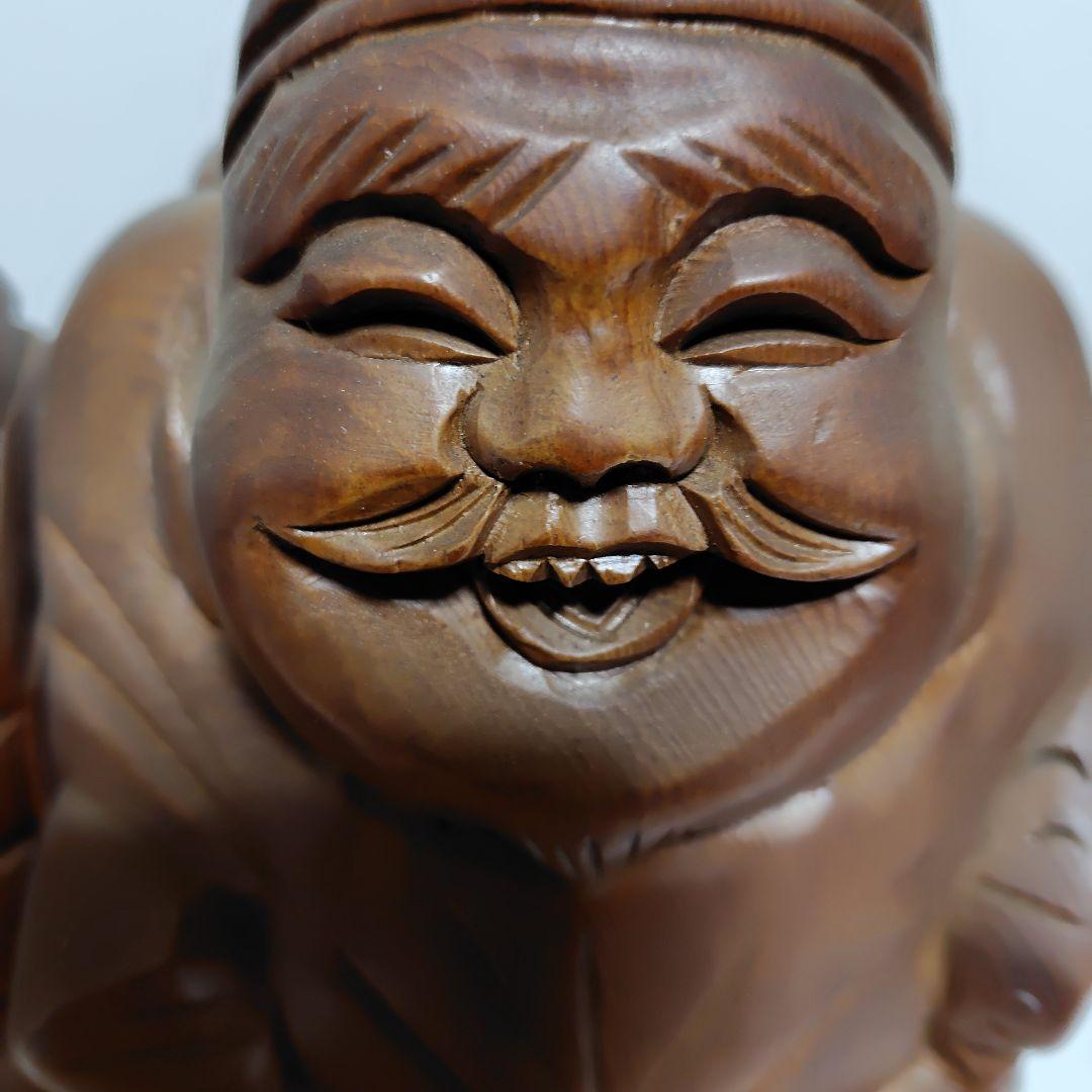 本物木製大黒様です。