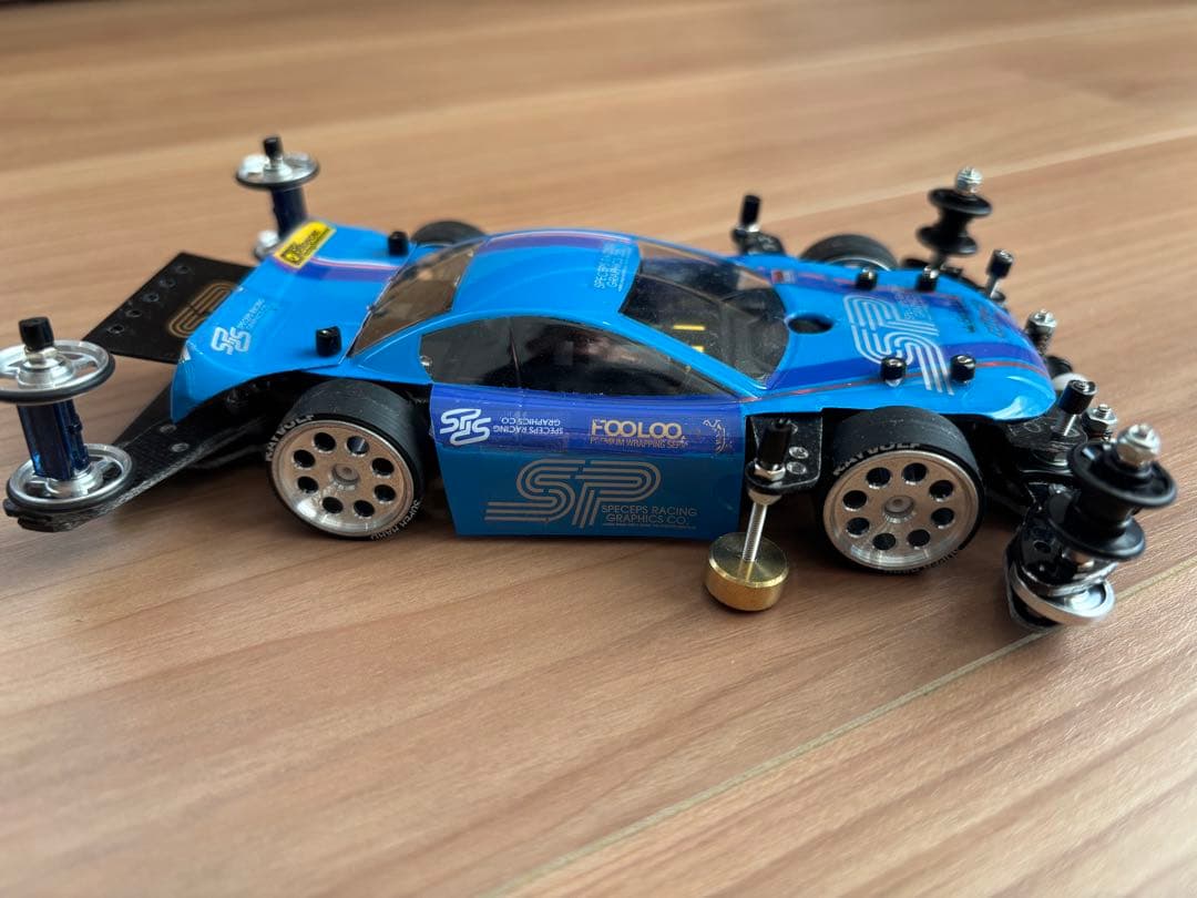 ミニ四駆 完成品 MSフレキ TRFワークス