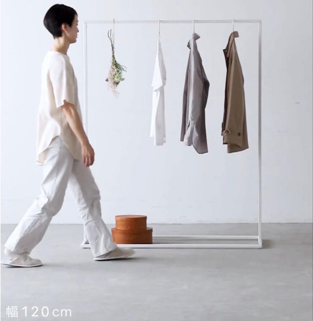 KANADEMONO ORIGINALS ハンガーラック W120 black