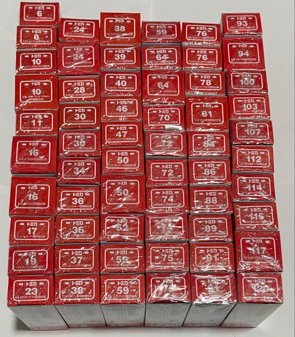 トミカ　初回特別仕様　60台　未開封シュリンク付