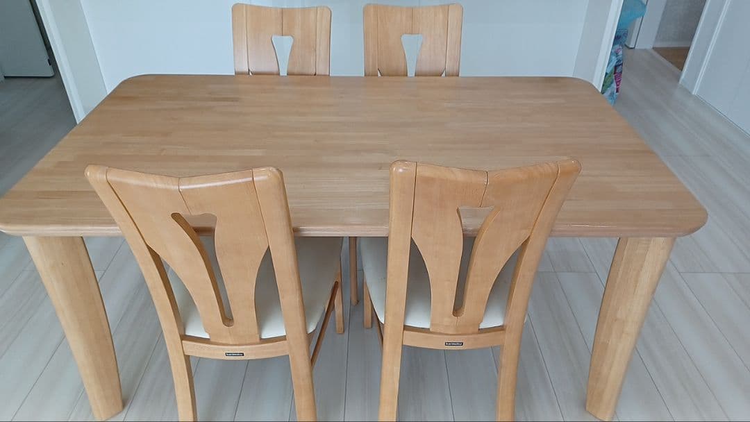 神戸市引き取り限定☆対面引き渡し☆karimoku ダイニングテーブルセット