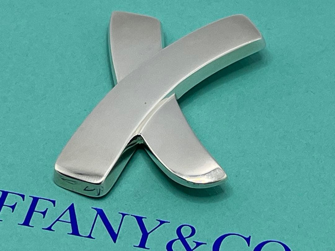 c472 特大　美品　ティファニー　パロマピカソ　ボリューム　キス　ブローチ