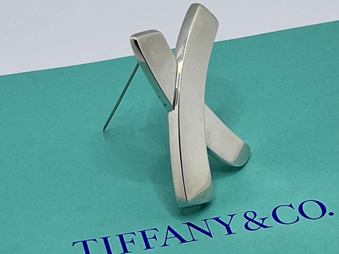 c472 特大　美品　ティファニー　パロマピカソ　ボリューム　キス　ブローチ