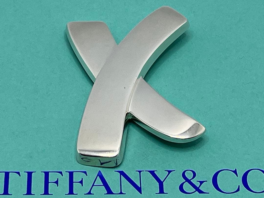 c472 特大　美品　ティファニー　パロマピカソ　ボリューム　キス　ブローチ