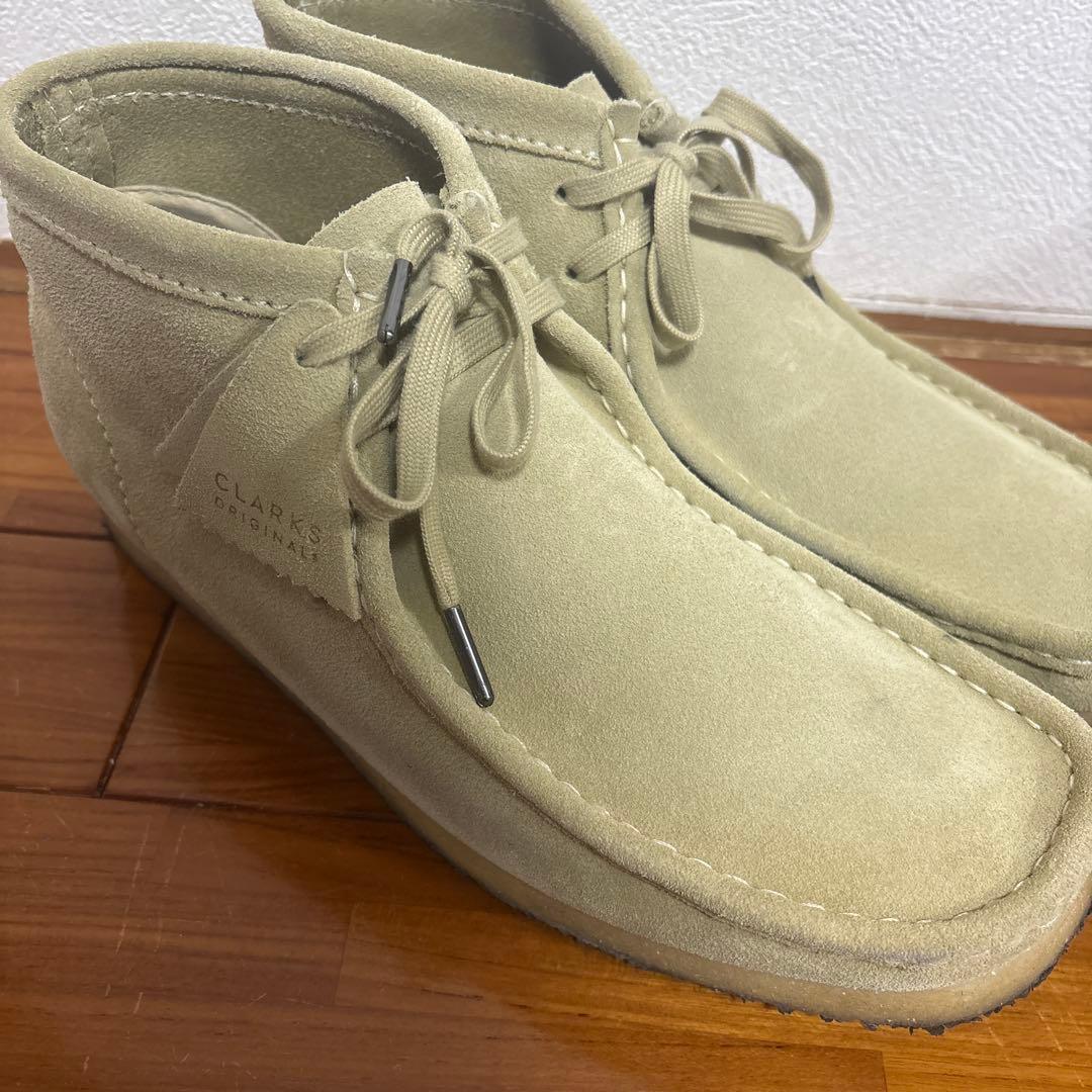 CLARKS クラークス　ワラビー　ベージュ