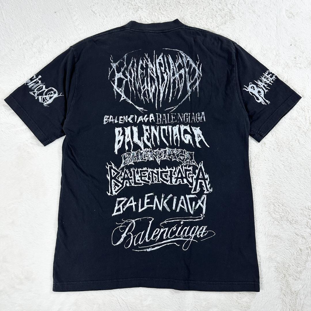 BALENCIAGA 24SS DIY L メタルロゴプリント XS