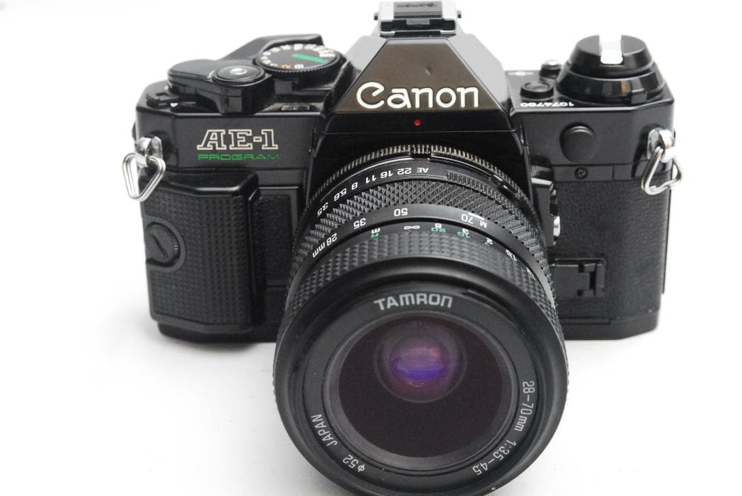 Canon AE-1 PROGRAM/TAMRON 28-70mm ジャンク品