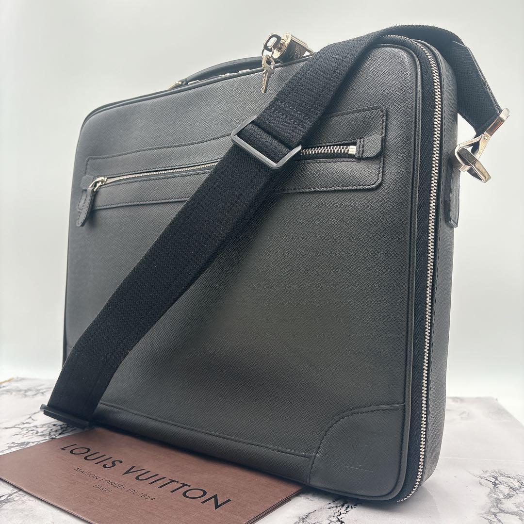 美品☆ルイヴィトン タイガ ビジネスバッグ ポルト オルディナトゥール・オデッサ