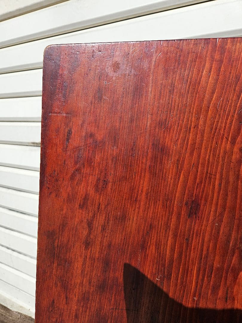 ジャパンヴィンテージ 一枚板 こたつ板天 厚さ約3cm 炬燵板 欅 無垢材 木製