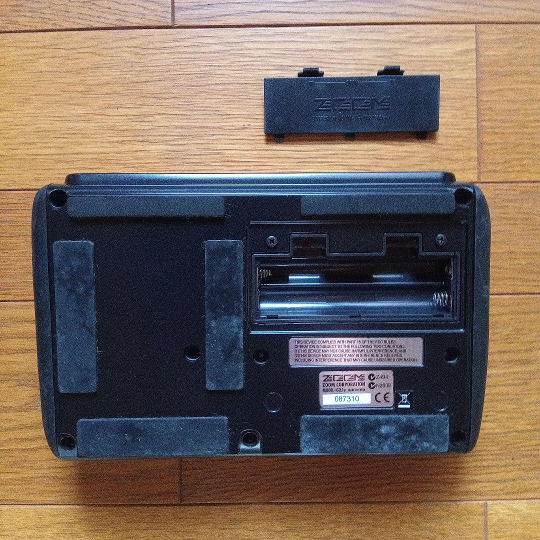 ZOOM G2，1u　アダプター無し　各種マニュアル有り　外箱キズ有り