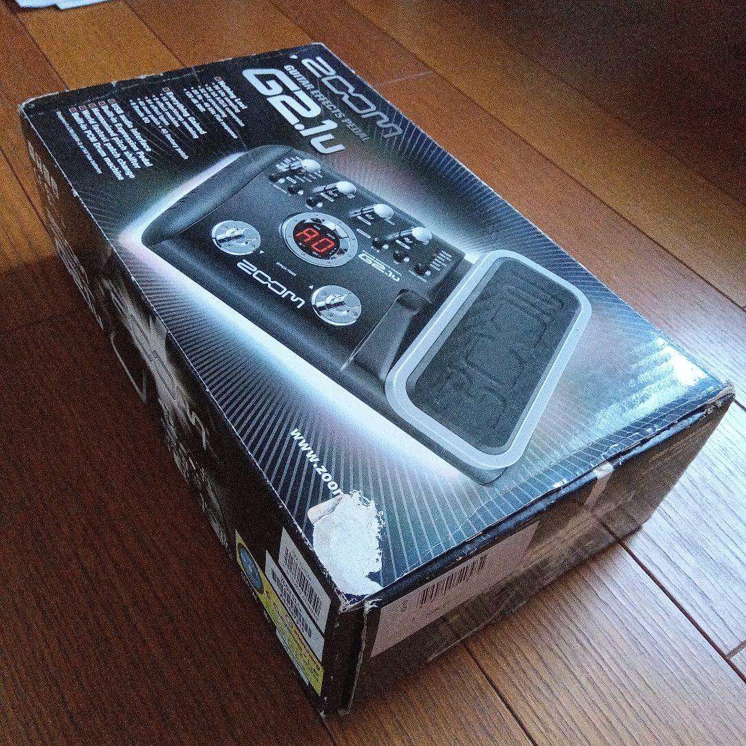 ZOOM G2，1u　アダプター無し　各種マニュアル有り　外箱キズ有り