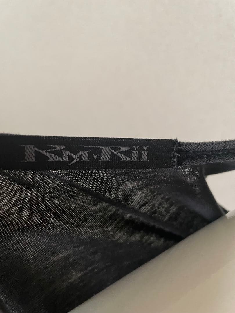kmrii黒 アシンメトリックタンクトップ　サイズ0