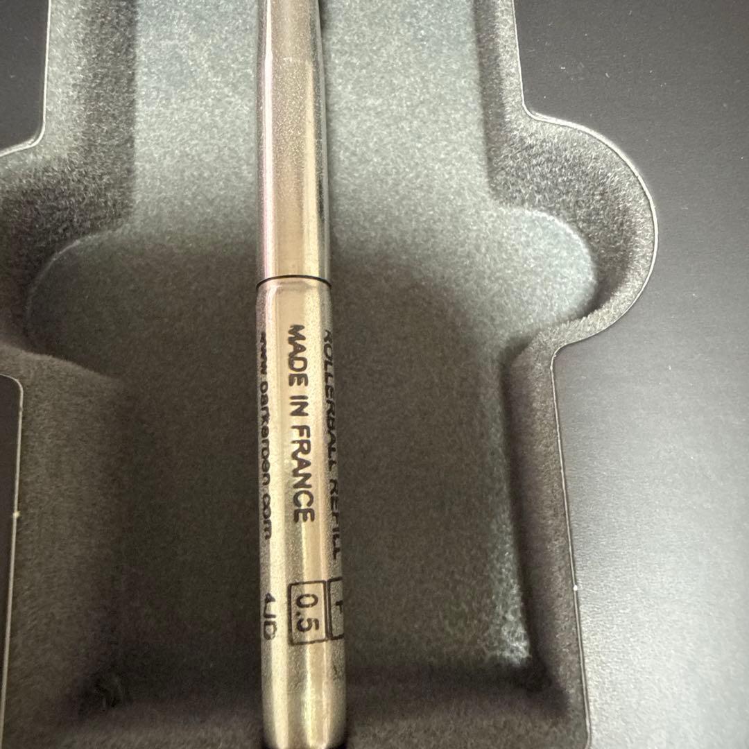 Parker ボールペン 黒 ゴールド装飾