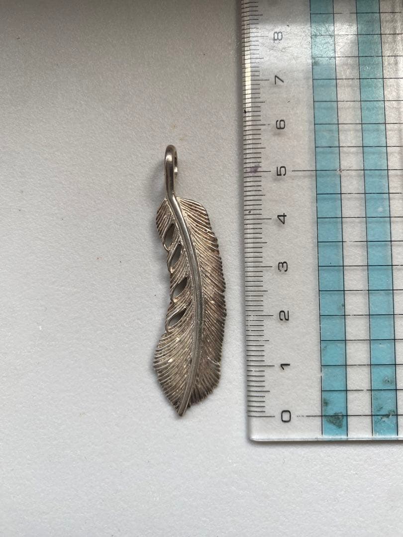 インディアンジュエリー　SAAD フェザー　ペンダントヘッド