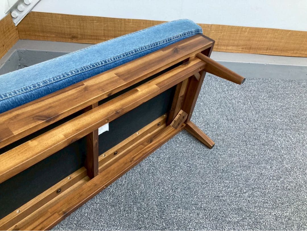 うぃりー 　SWELLA スウェラ　ベンチソファ　直接引取り可　pga90