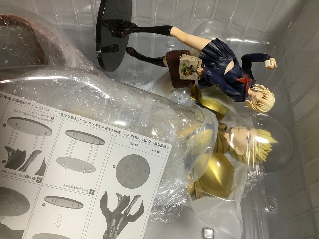 FGO 塗装済み完成品ガレージキット　マシュ　ギルガメッシュ　アルトリア・オルタ