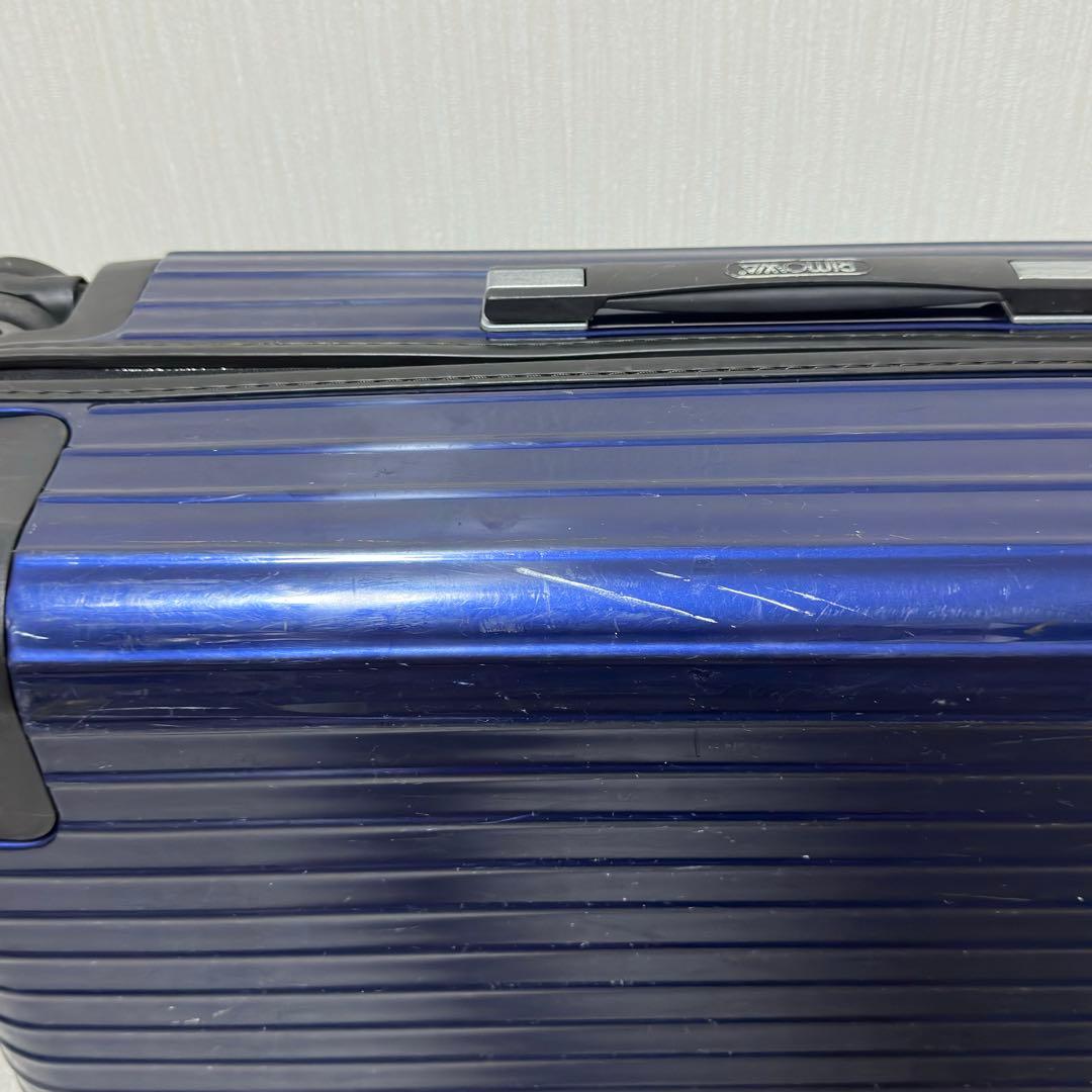 RIMOWA キャリーケース 63L ブルー 4輪 TAS 831.63