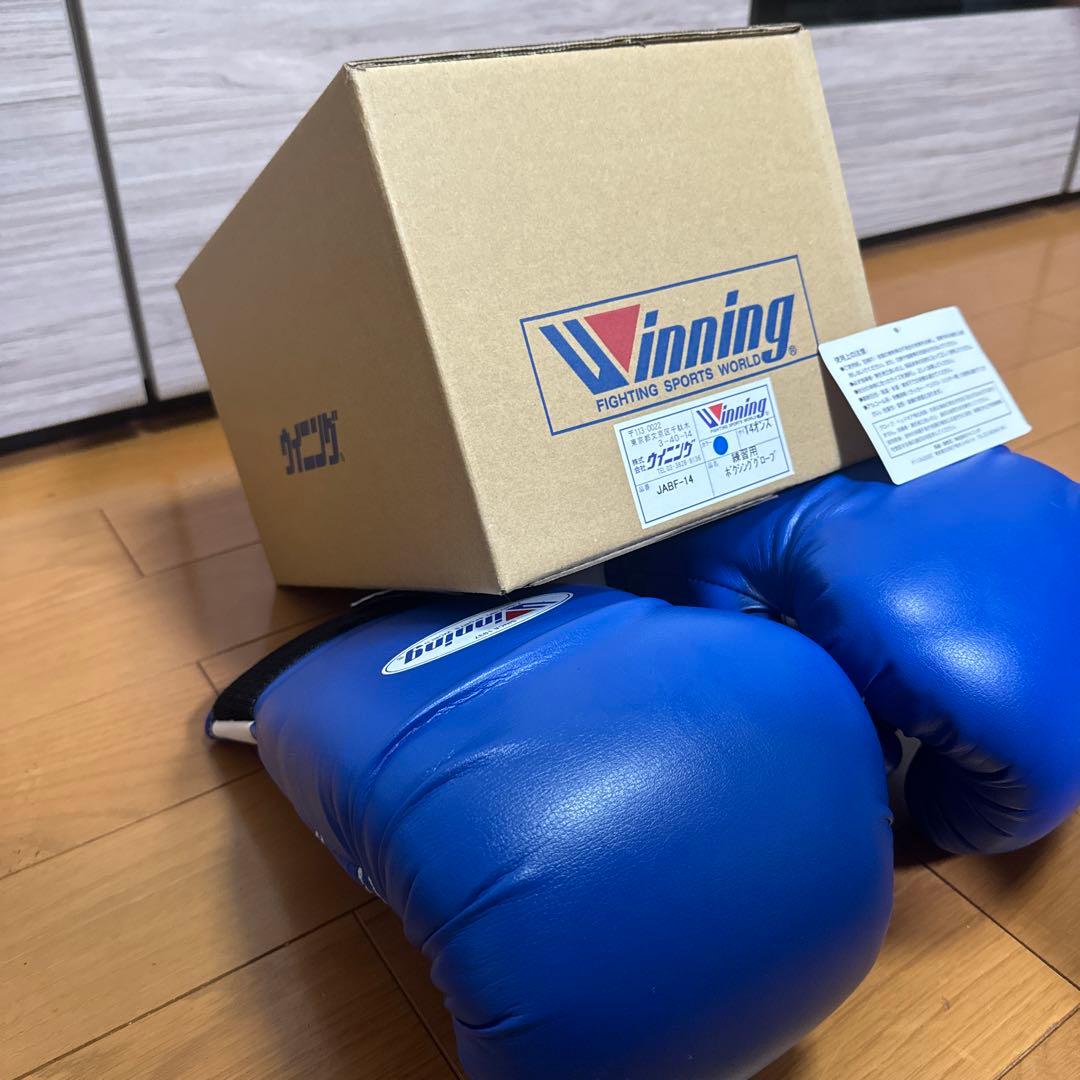 Winning ボクシンググローブ 青