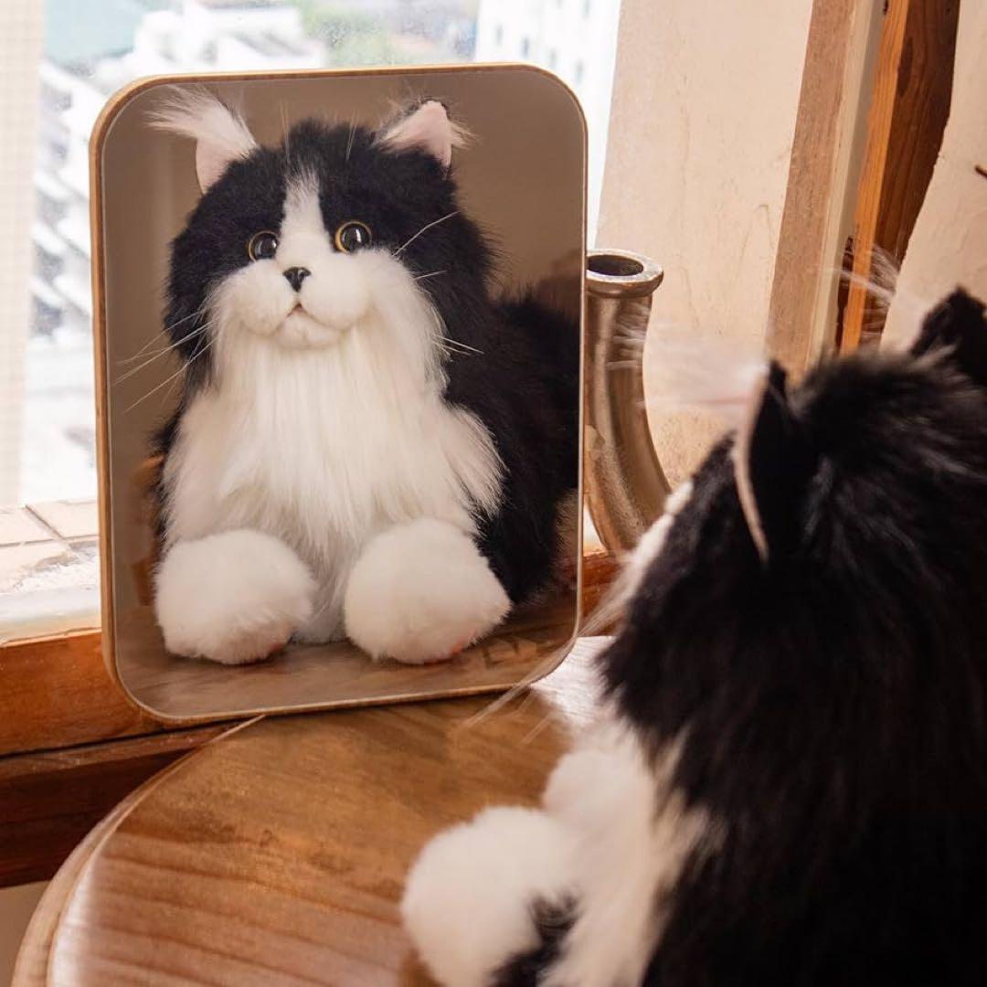 Chongker ぬいぐるみ ハンドメイド リアルな猫