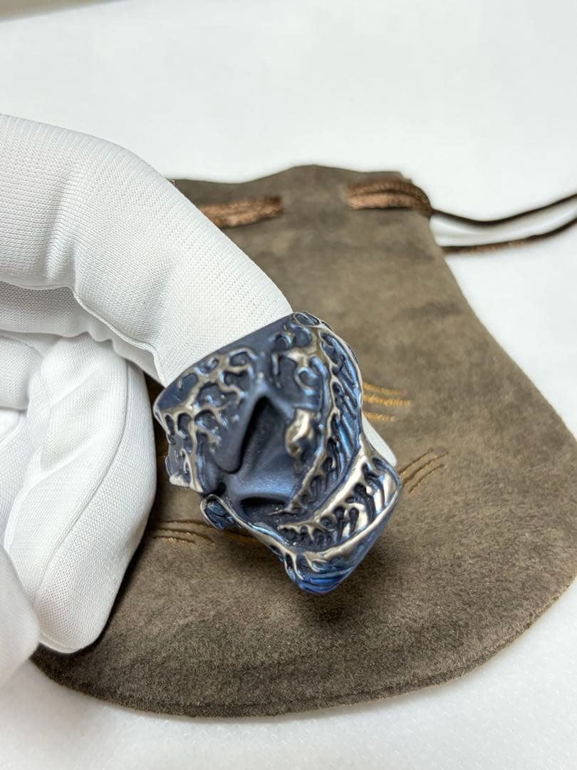 スターリンギア KANAGAWA パンチャー リング チタンブルー 希少