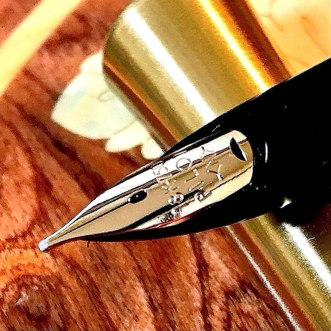 ☆超お勧め☆美しいパイロットエリート万年筆（M)18K