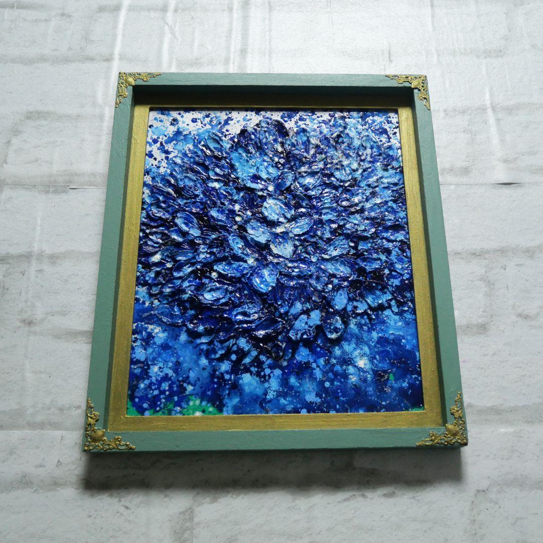 油絵 油彩 油彩画 絵 絵画【梅雨の雨】