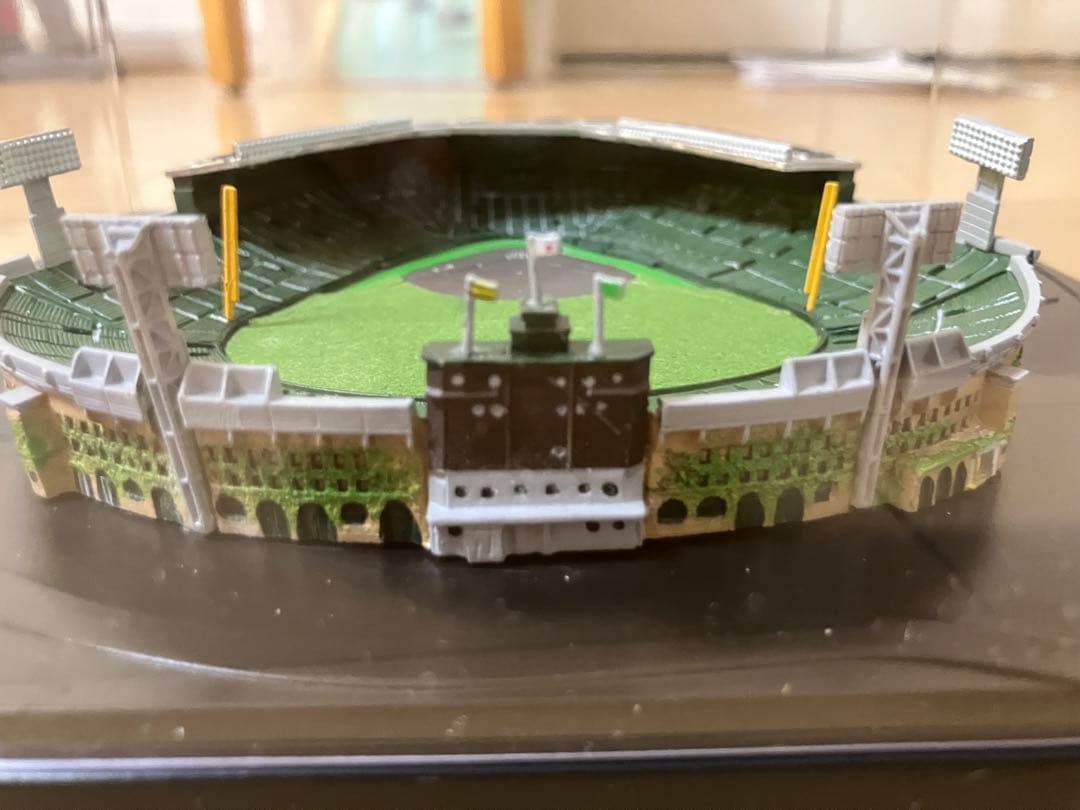 甲子園球場 100周年限定　ジオラマ模型&記念リング