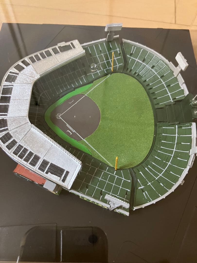 甲子園球場 100周年限定　ジオラマ模型&記念リング