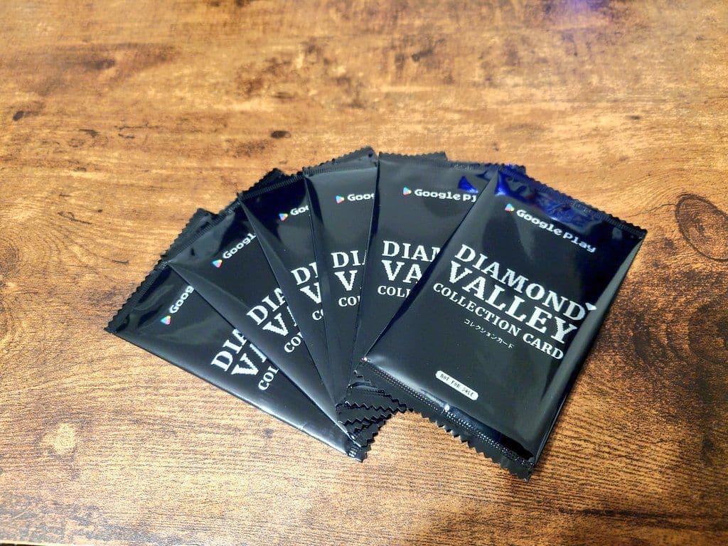 GooglePlay大感謝祭 原神コラボコレクションカード6パック