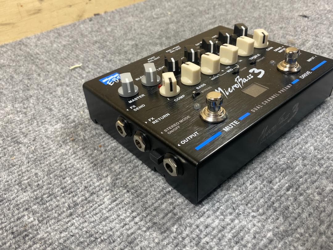 1026 EBS micro bass 3 DI プリアンプ チューナー コンプ