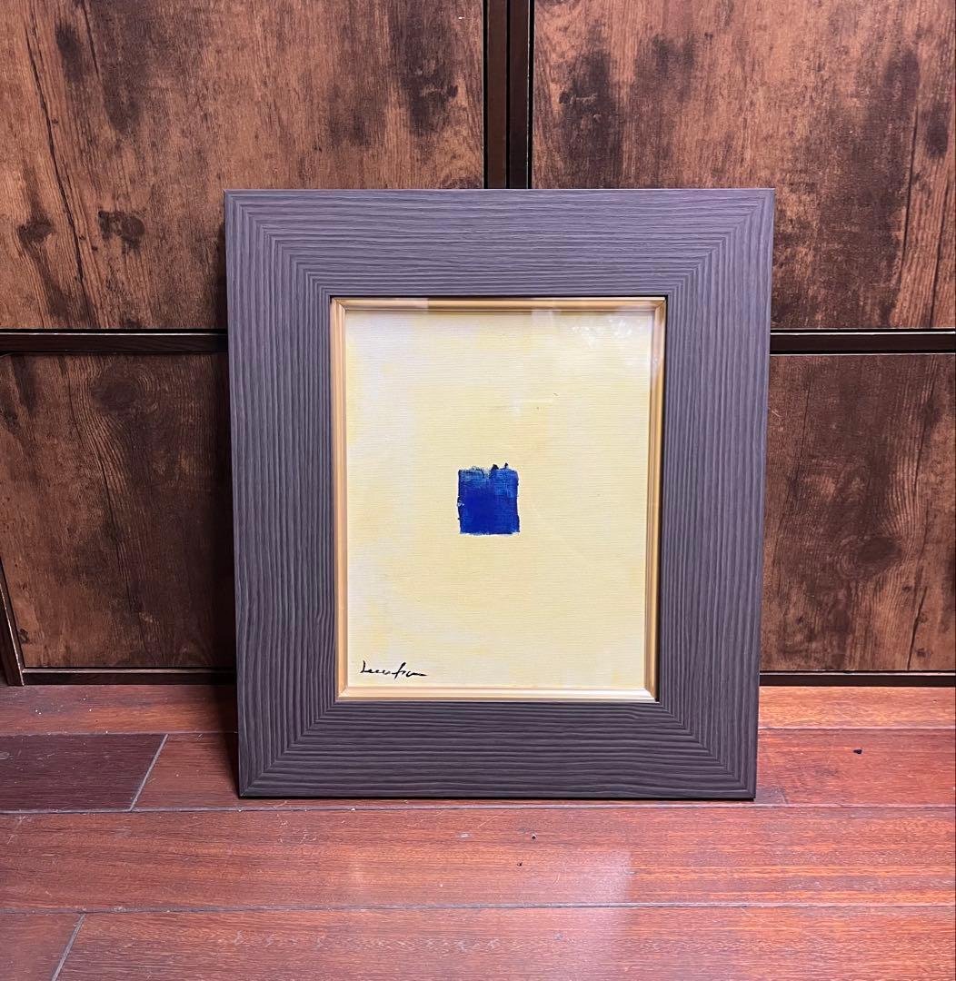 リーウーファン 手描き 油彩画 作者サイン 貴重