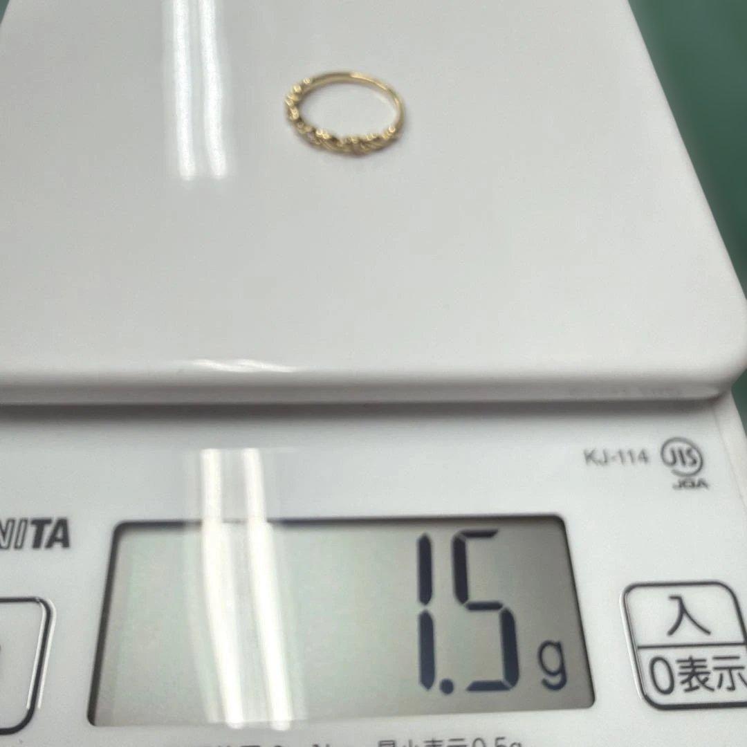 r*9様 k10 ゴールドリング　　11号