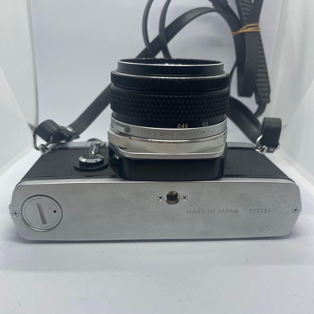 【完動品】OLYMPUS OM-1 50mm f/1.8と28mm f3.5