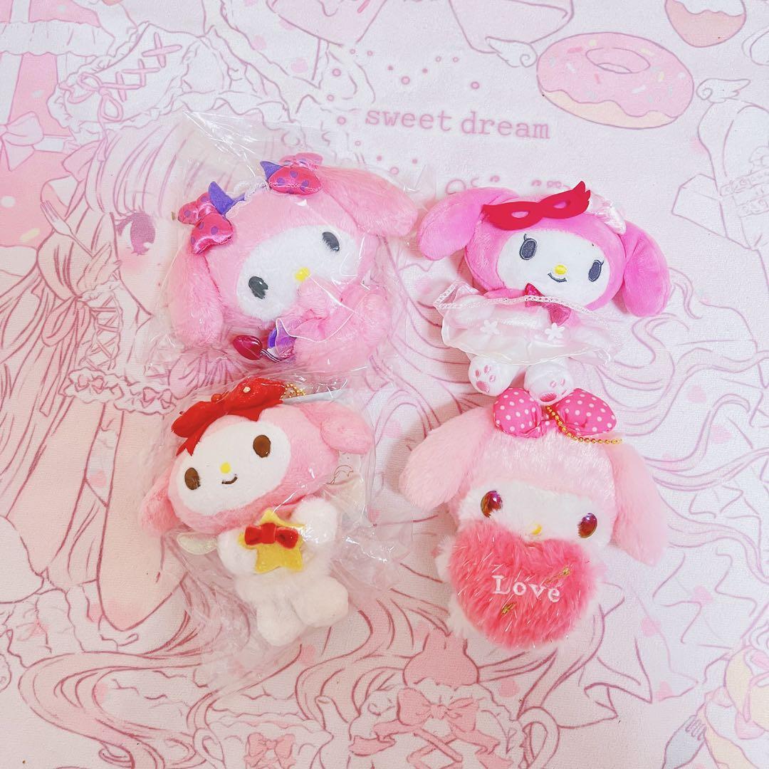 サンリオ　マイメロディ　マスコット　デビル　ハロウィン　エンジェル　天使　くじ