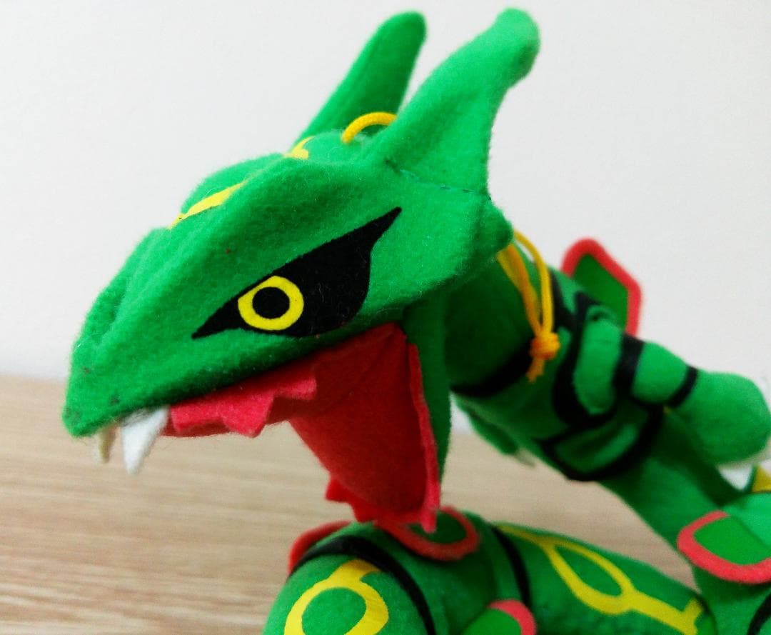 ポケットモンスター ルビー・サファイア　レックウザ　プライズ専用品　ぬいぐるみ