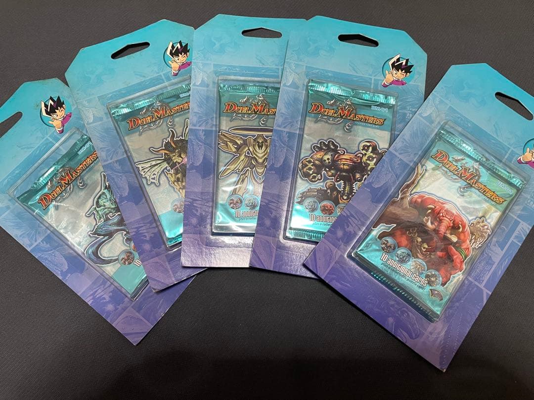 限定価格　デュエマ DM-01 英語表記　未開封 ブリスター　5パック