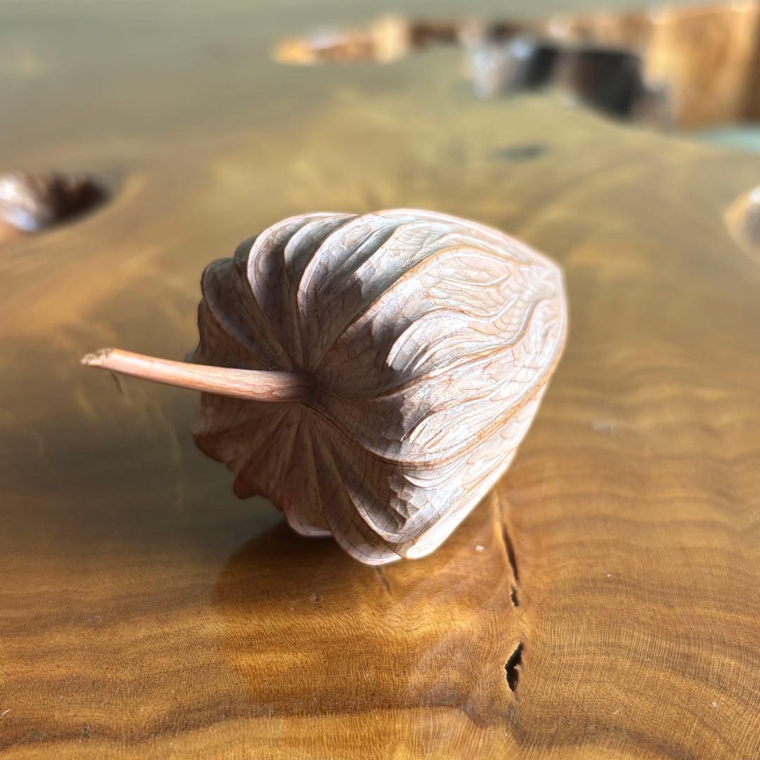 一位一刀彫 小坂礼之 ほおずき 香合 木製 茶道具 共箱 飛騨高山 細密彫