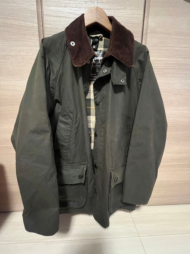 Barbour Bedale ジャケット オリーブ　34
