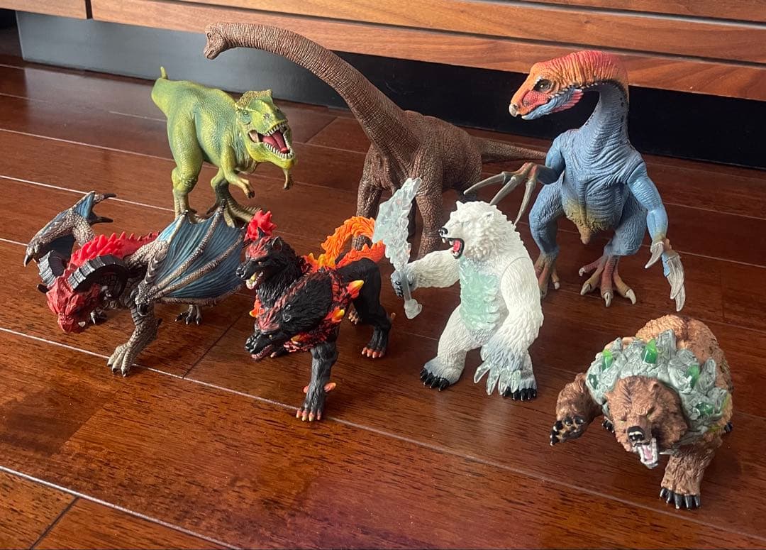 シュライヒ　Schleich 恐竜、動物、怪獣まとめ売り！！33体　最終値下げ！