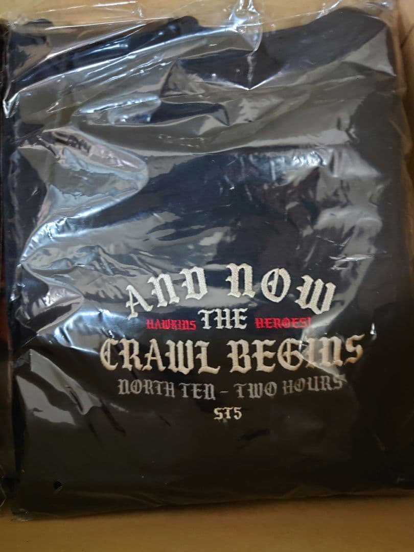 ストレンジャーシングス パーカー ブラック　ニコアンド　L