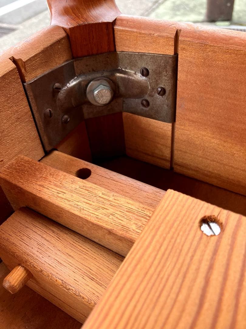 ミッドセンチュリーヴィンテージオーバルエクステンションテーブル