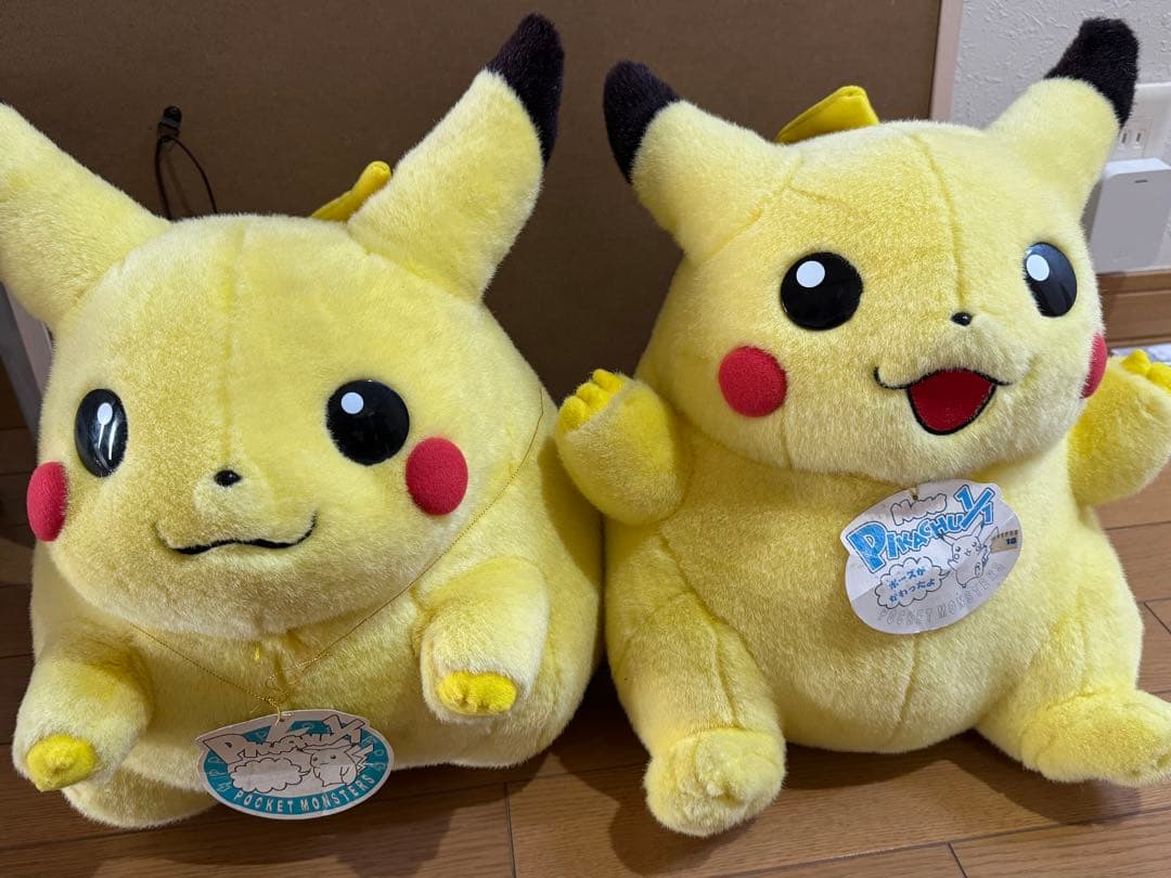 ピカチュウ 初期 初代 TOMY 等身大 1/1 2体セット
