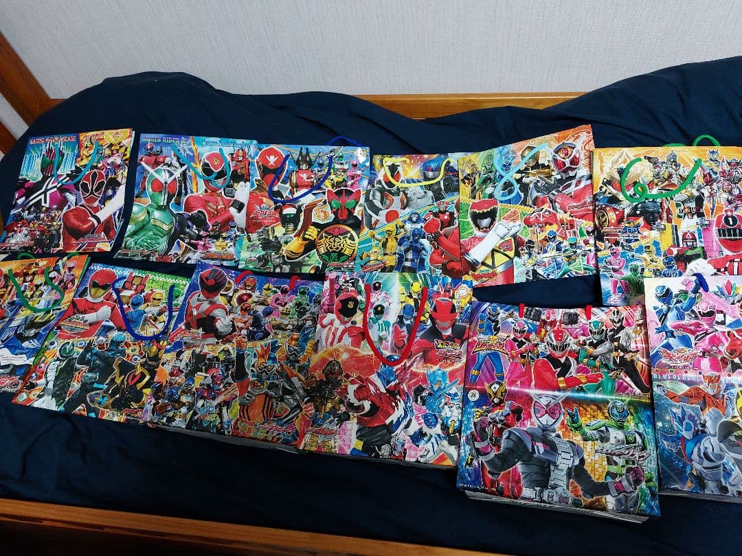 仮面ライダー&スーパー戦隊イベント限定お楽しみ袋&紙袋セット2009～2020年