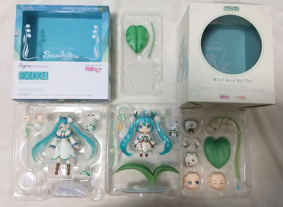 初音ミク　ねんどろいど　12体　アフターパーツ　ウサミク　入場者特典　雪ミク
