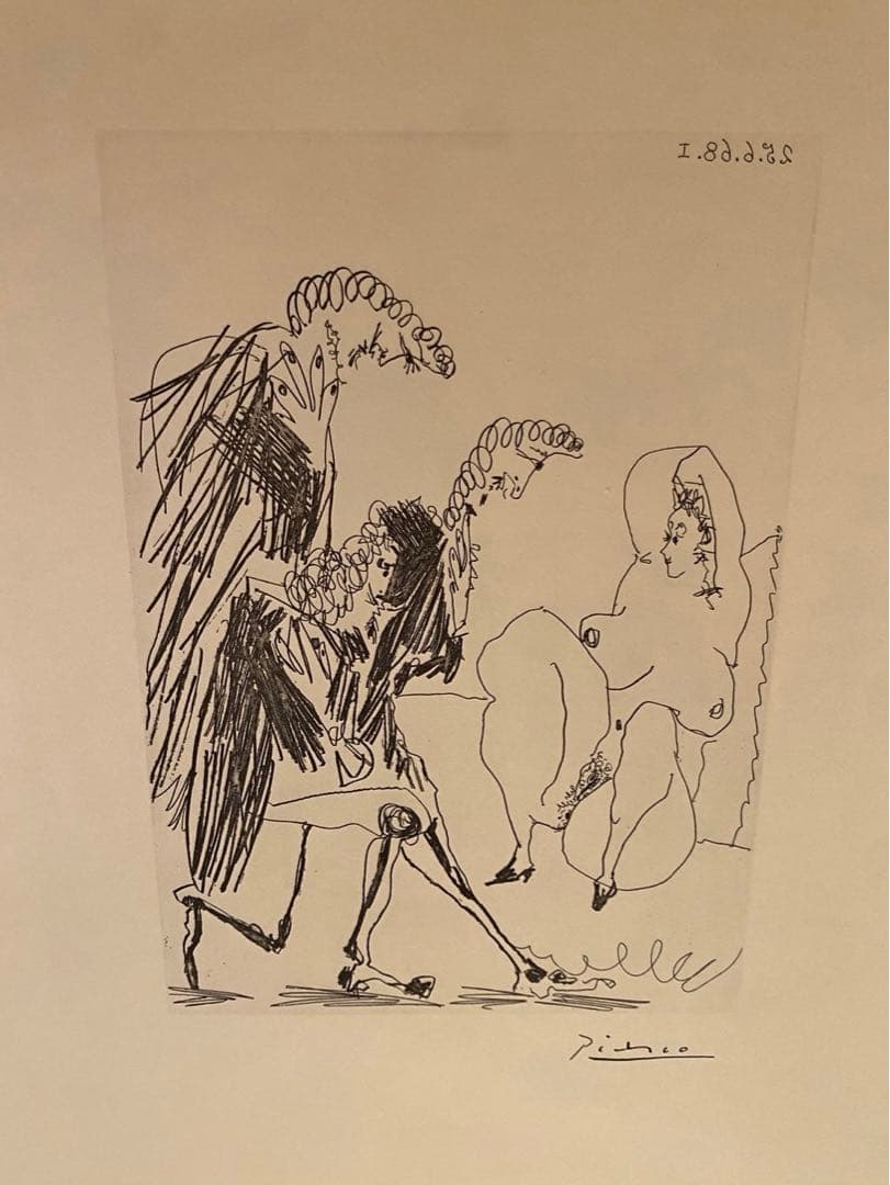 パブロ・ピカソ 20枚セット 額縁 41cm 52cm