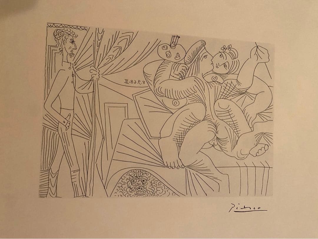 パブロ・ピカソ 20枚セット 額縁 41cm 52cm