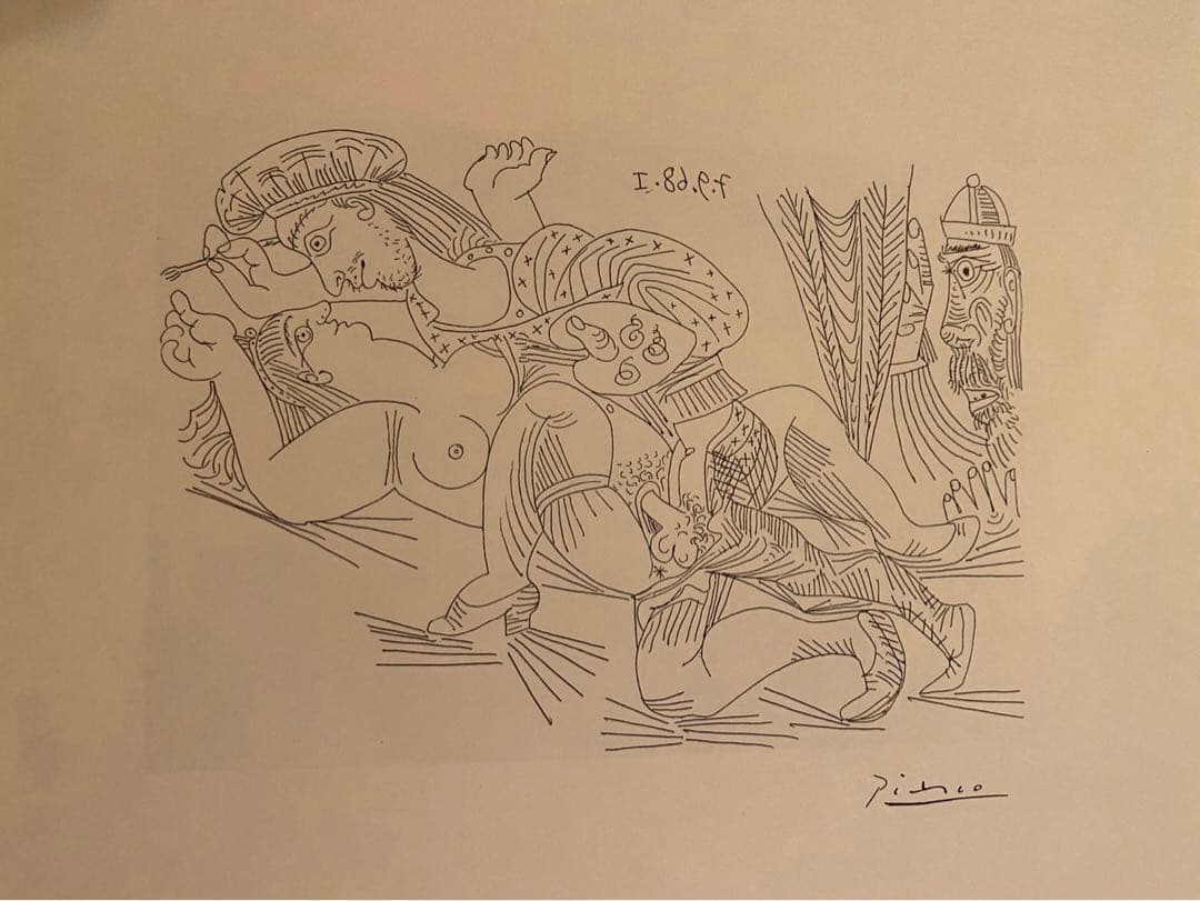 パブロ・ピカソ 20枚セット 額縁 41cm 52cm