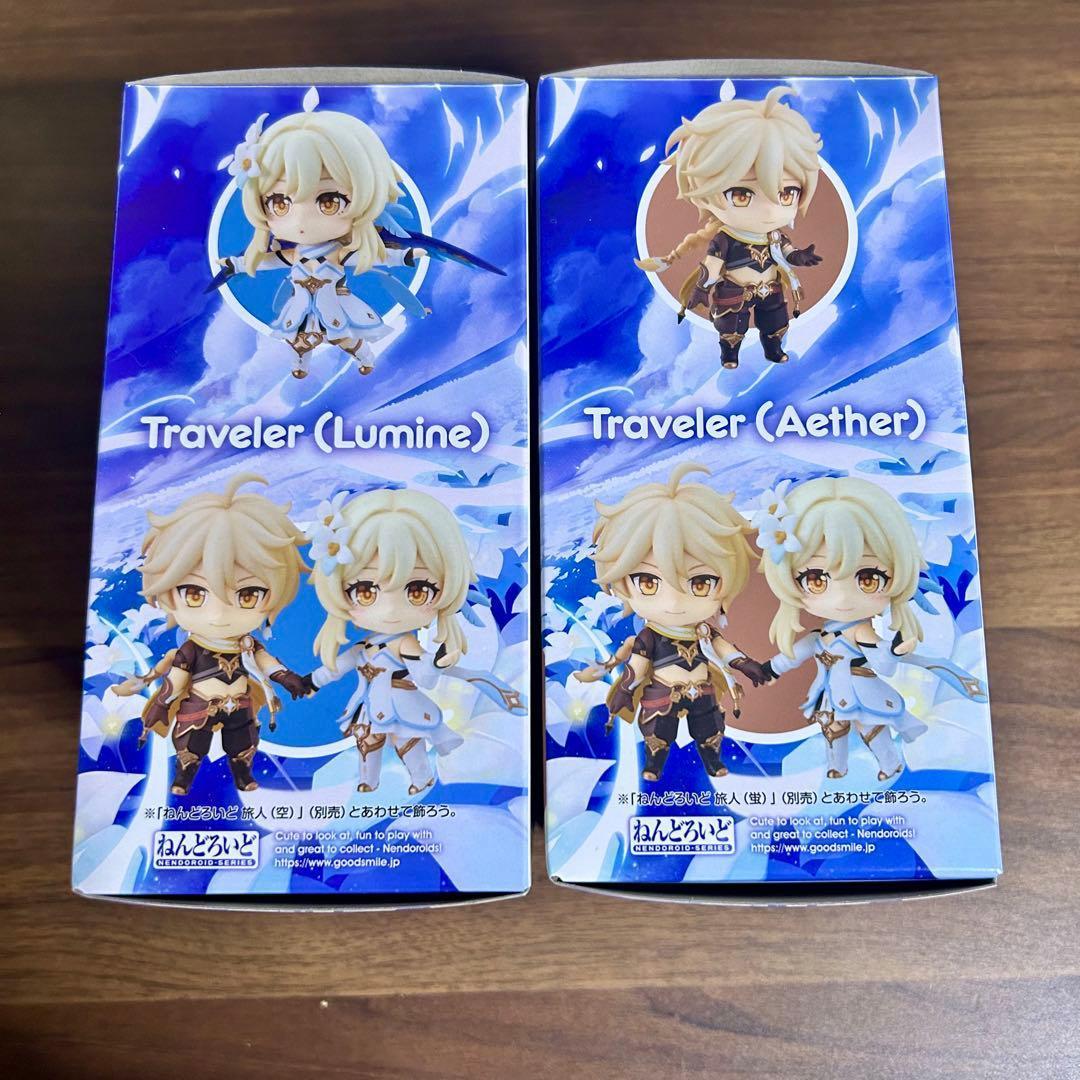原神　ねんどろいど　旅人　セット
