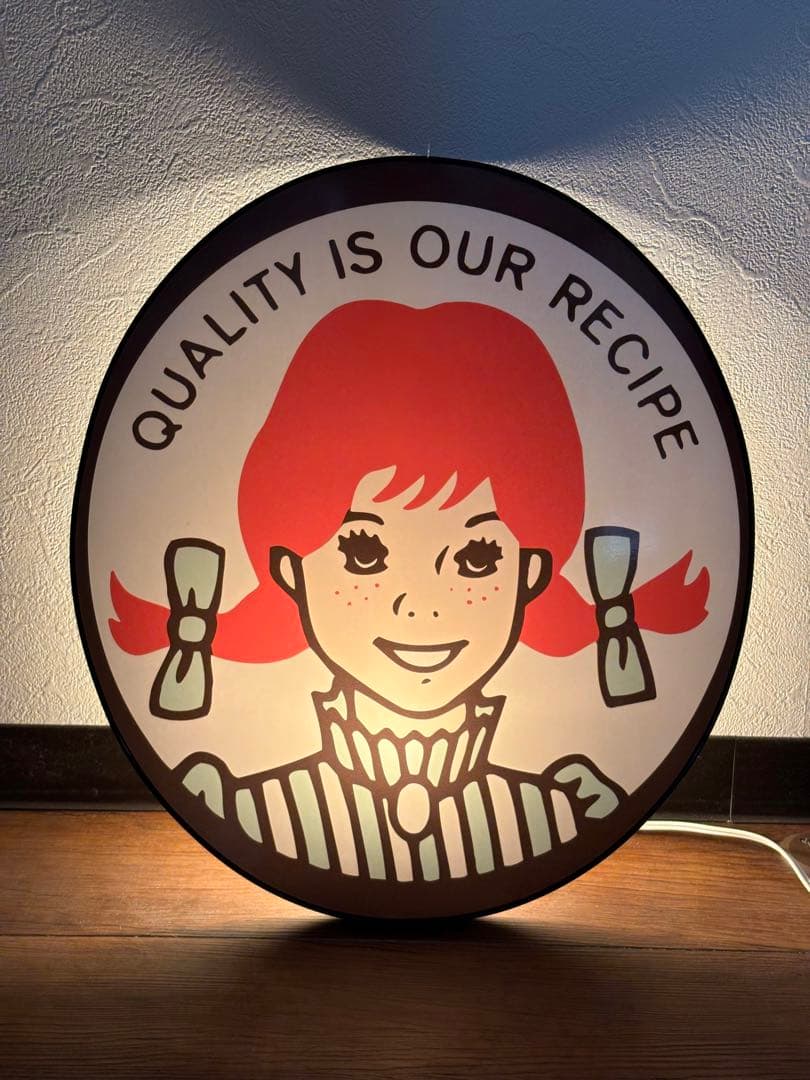 Wendy's ウェンディーズ 看板